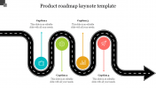 Product Roadmap Keynote PPT Template and Google Slides