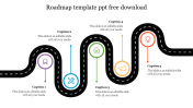 Roadmap Template PowerPoint Free Download Google Slides