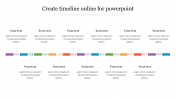 Use And Create Timeline Online For PowerPoint