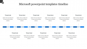 Enrich your Microsoft PowerPoint Templates Timeline