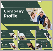 Amazing Company Profile PPT And Google Slides Templates