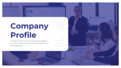 Company Profile PPT Presentation And Google Slides Themes