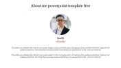 Buy About Me PowerPoint Template Free Presentation