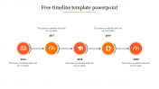 Get Free Timeline Template PowerPoint 2010 Presentation