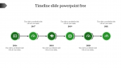 Best Timeline Slide PowerPoint Free PPT Presentation