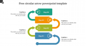 Free Circular Arrow PowerPoint Template Slide Designs