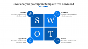 Editable SWOT Analysis PowerPoint Template Free Download