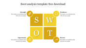 Stunning SWOT Analysis Template Free Download