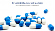 Customized PowerPoint Background Medicine Slide Template