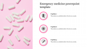 Emergency medicine powerpoint template slide