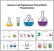 Science Lab Equipment PowerPoint and Google Slides Themes