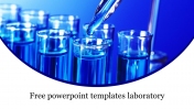 Use Free PowerPoint Templates Laboratory Theme