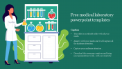 Free Medical Laboratory PowerPoint Template & Google Slides