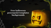 Free Halloween PowerPoint Templates Backgrounds Slide