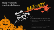 Horrifying Free PowerPoint Templates Halloween Slide