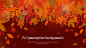 Fall PowerPoint Backgrounds Template & Google Slides