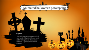 Animated Halloween PowerPoint Template Presentation