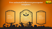 Free Animated Halloween PowerPoint Templates With Zombies