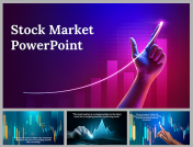Stock Market Background PowerPoint And Google Slides