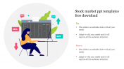 Editable Stock Market PPT Templates Free Download Slide