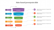 Amazing Sales Funnel PowerPoint Slide Template Design