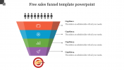 Free Sales Funnel Template PowerPoint Slide Design