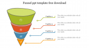 Best Funnel PPT Template Free Download Presentation