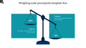 Weighing Scale PowerPoint Template Free Google Slides
