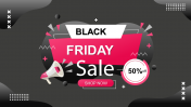 Concise Black Friday PowerPoint Template and Google Slides