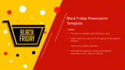 Double color Black Friday PPT Template and Google Slides