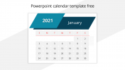 Creative PowerPoint Calendar Template Free Download