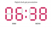 Download amazing Digital Clock PPT Presentation Slides