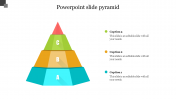 Attractive PowerPoint Slide Pyramid With Three Node