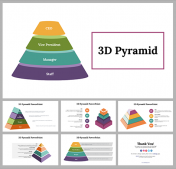 3D Pyramid PowerPoint Presentation And Google Slides Themes