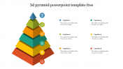 3D Pyramid PowerPoint Template Free Slide Designs