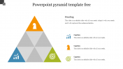 Best powerpoint pyramid template free slide