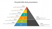 Multicolor Pyramid Slide Deck Presentation Design