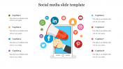 Amazing Social Media Slide Template Presentation
