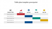 Best Table Plan Template PowerPoint Presentation