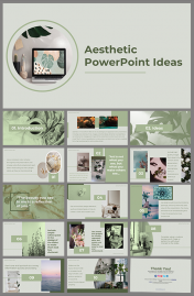 Easy To Use Aesthetic Ideas PowerPoint And Google Slides