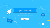 Cyber Monday PowerPoint Free Download Slide