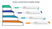 Creative Presentation Template Design With Four Node