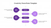 Purple Color Infographic PPT Template And Google Slides