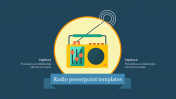 Simple Radio PowerPoint Template & Google Slides 