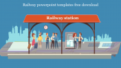 Railway PowerPoint Presentation and Google Slides Themes