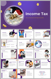 Income Tax PPT Presentation and Google Slides Templates