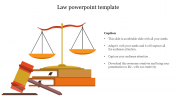 Law PowerPoint Template for Google Slides Presentation
