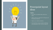 Attractive PowerPoint Layout Ideas Slide Template