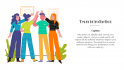 Team Introduction PowerPoint Template and Google Slides