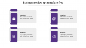 Creative Business Review PPT Template Free